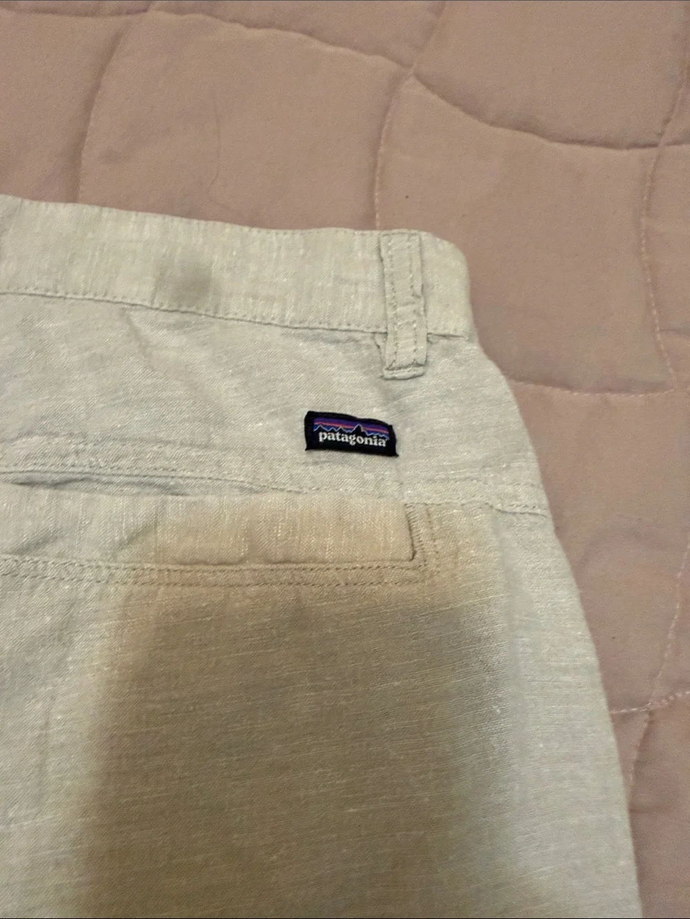 Patagonia Men’s Light Gray Flat Front Casual Shorts